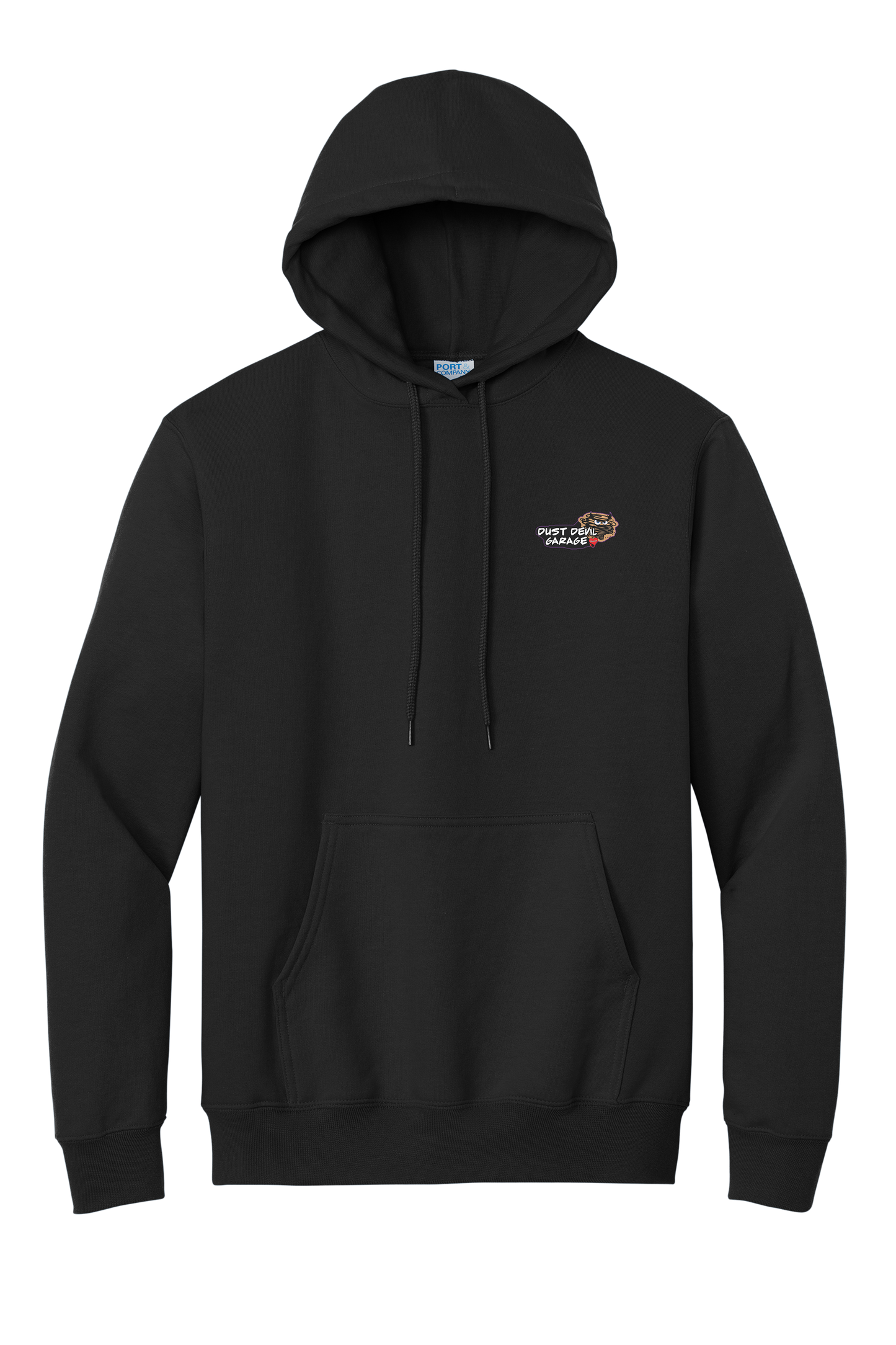 Dust Devil Garage Pullover Hooded Sweatshirt