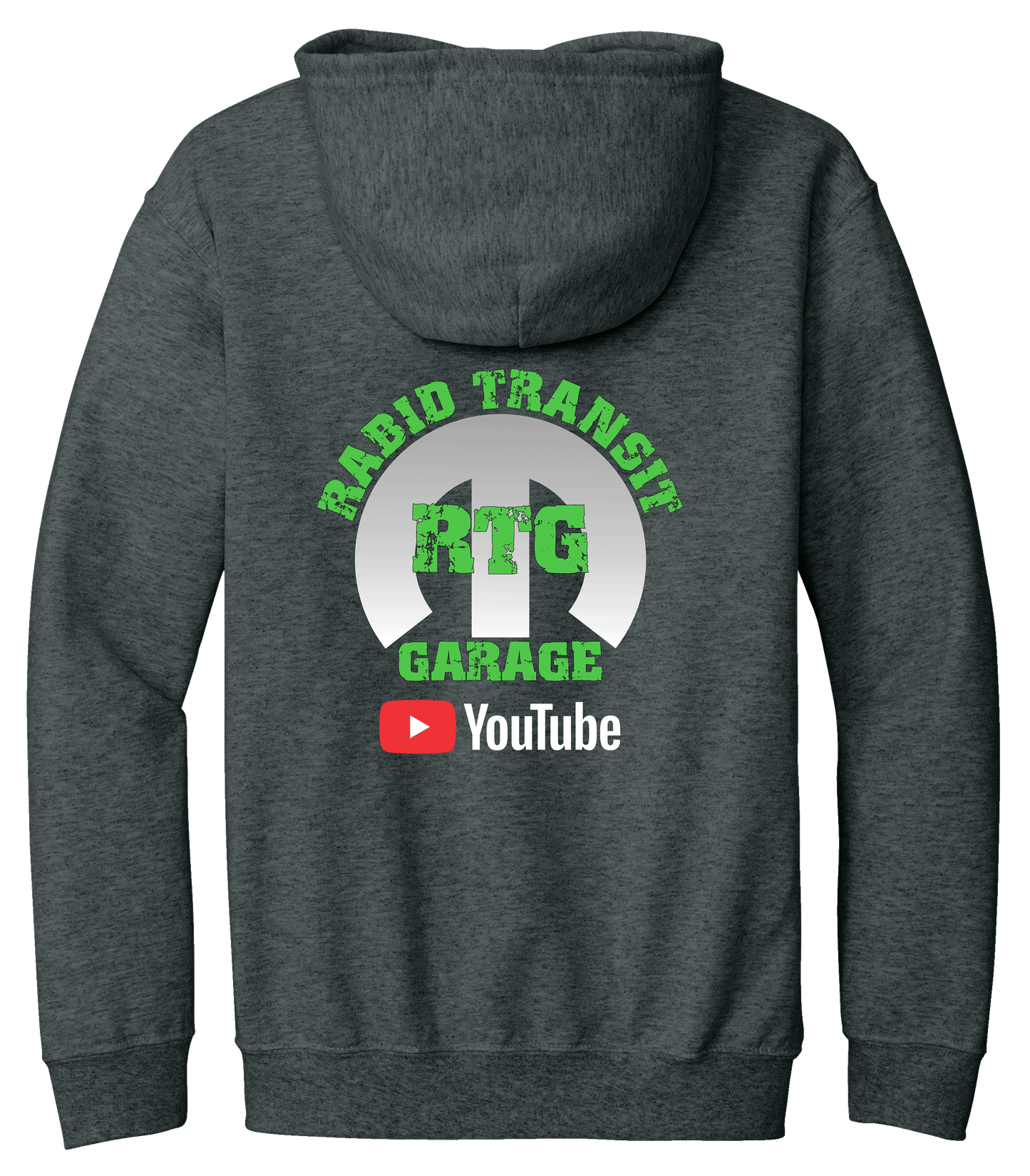 Rabid Transit Garage Full-Zip Hooded Sweatshirt